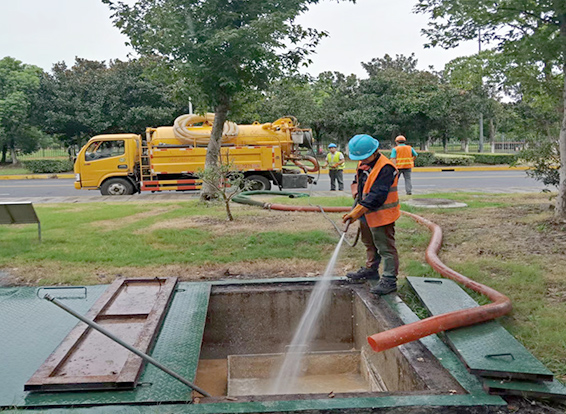 苍溪化油池清理